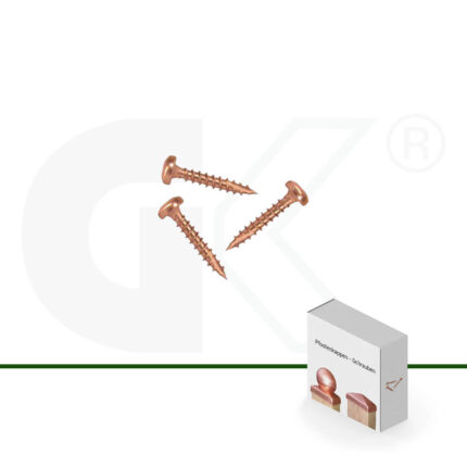 Pfostenkappen-Schrauben-verkupfert