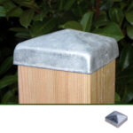 Pfostenkappe-aus-Stahl-verzinkt