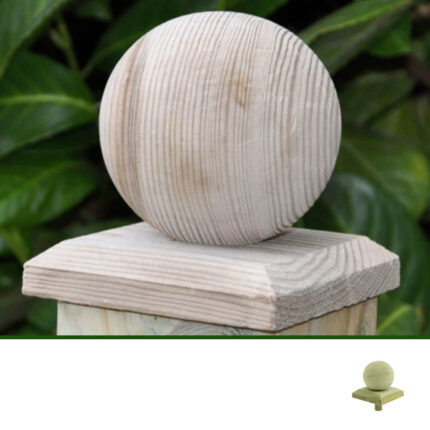 Pfostenkugel-aus-Nadelholz-druckimpraegniert